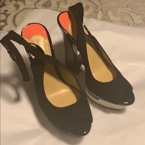 Platform slip on shoes